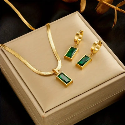 Icelot Verdant Jewelry Set