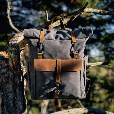 LENNO – 帆布滾筒背包