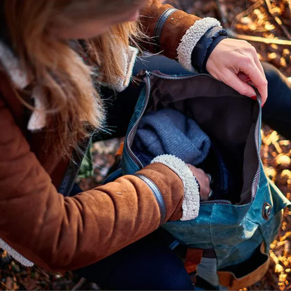 NARIK - 瓦克帆布卷頂背包