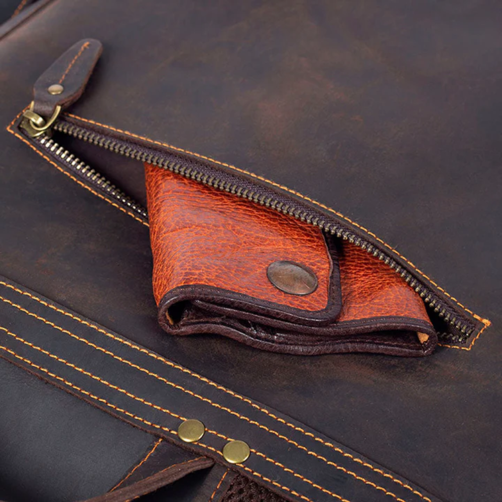 ROYA - 皮革工作背包