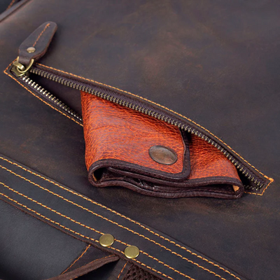 ROYA - 皮革工作背包