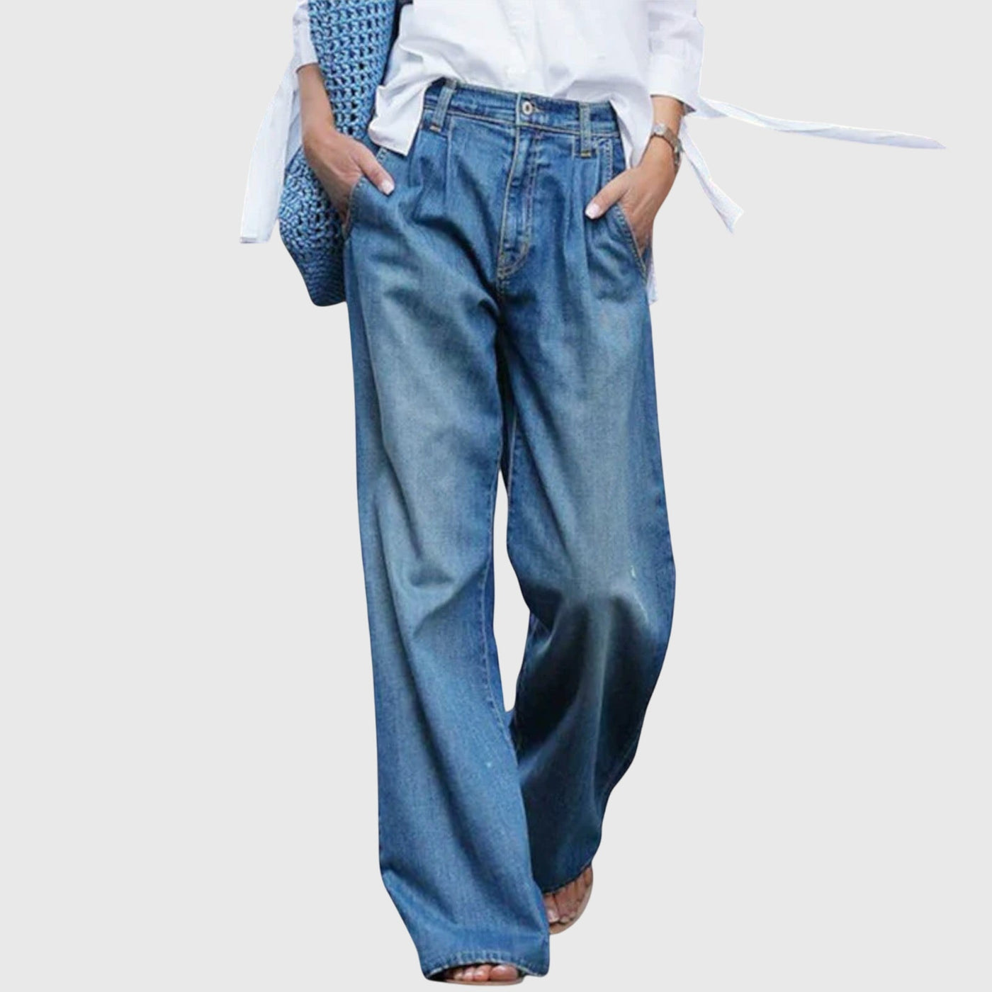 Ava - High Quality Wide Leg Jeans