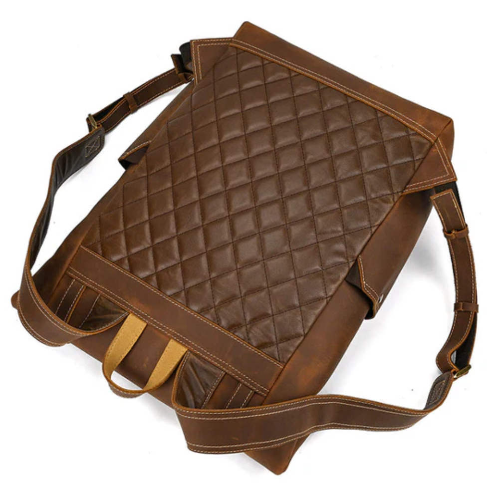 男士皮革筆電背包 | Kaiser