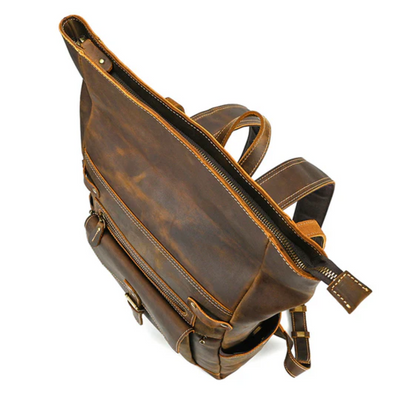 男士皮革筆電背包 | Kaiser