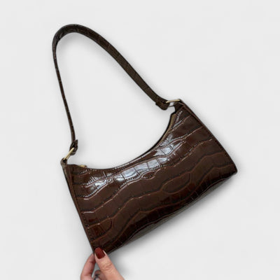 Ava - Mirrored Leather Bag