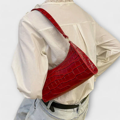 Ava - Mirrored Leather Bag