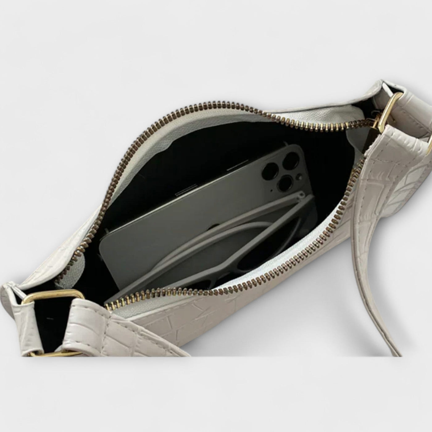 Ava - Mirrored Leather Bag