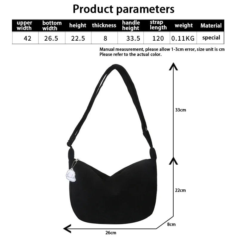 Women's Cordura Shoulder Bag