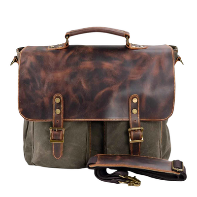 復古帆布郵差包 | Rheinhart