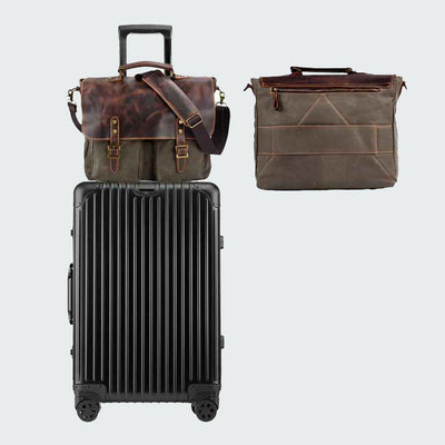 復古帆布郵差包 | Rheinhart