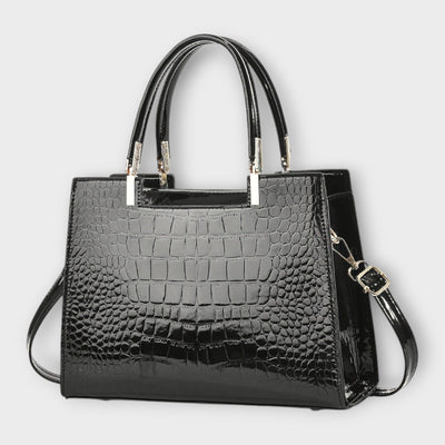 Madison - Smooth Croc Tote