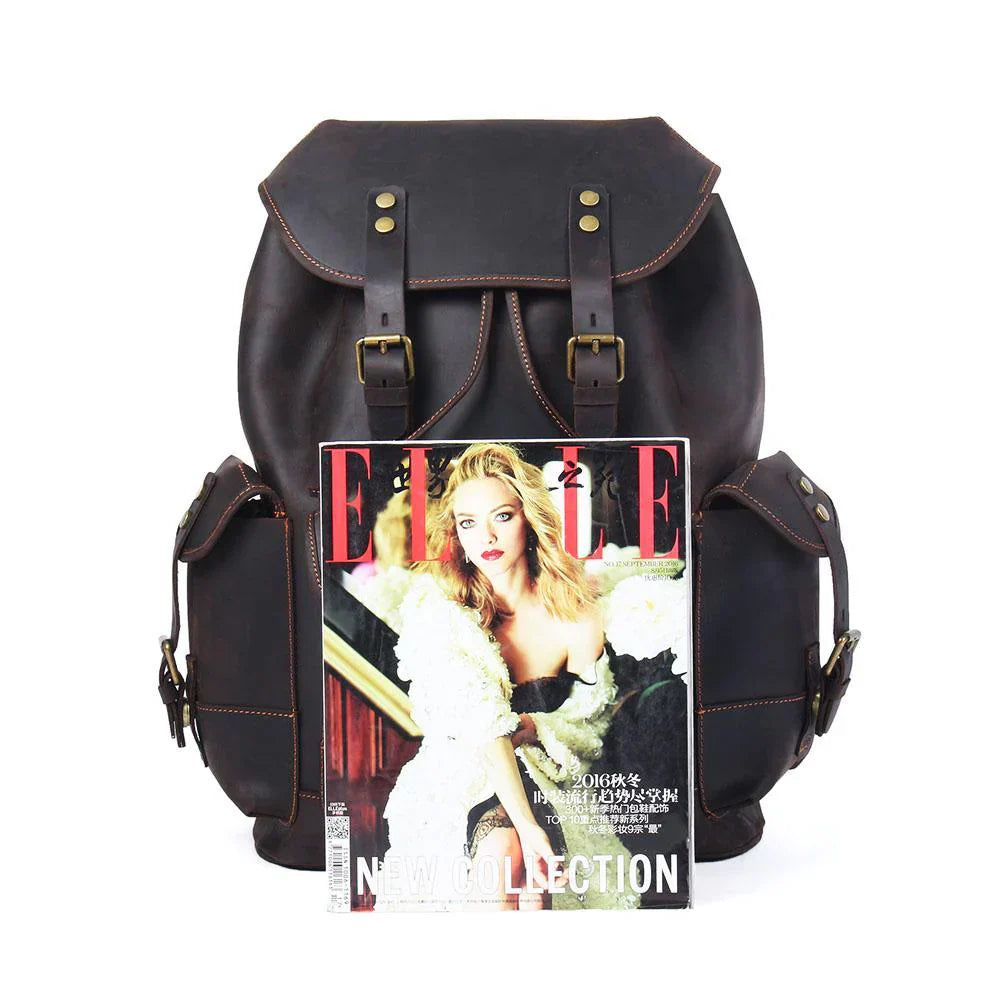 皮革旅行背包 – Klaus