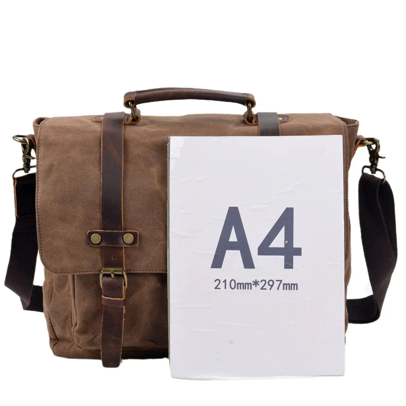 帆布與皮革郵差包 | ORLANDO